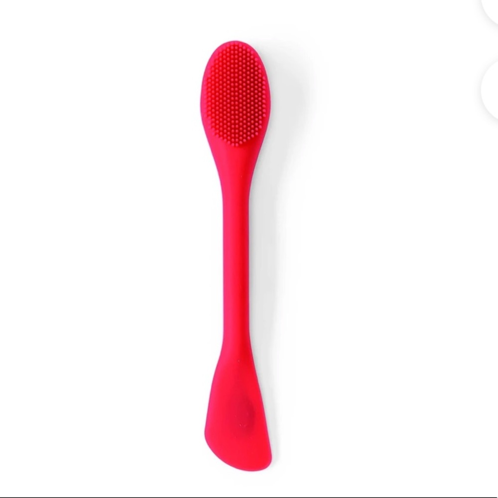 NWT Zoe Ayla Silicone Face Mask Applicator and Remover. Hot Pink.